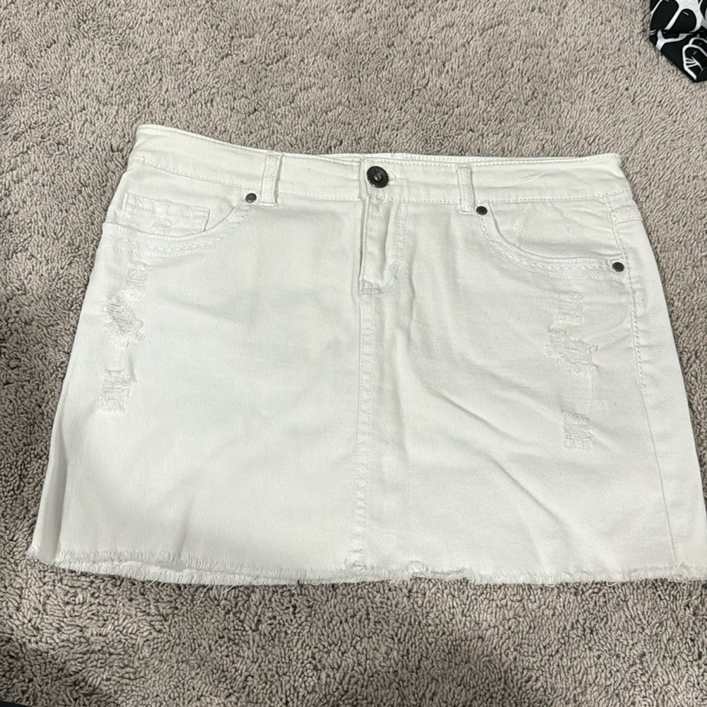 Mudd White Skirt Size 11